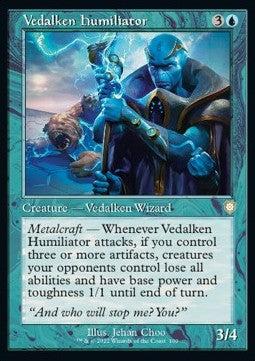 Vedalken Humiliator⁣ - Commander: The Brothers' War⁣ (Rare)⁣ [100]