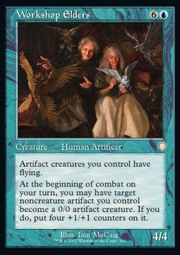 Workshop Elders⁣ - Commander: The Brothers' War⁣ (Rare)⁣ [102]