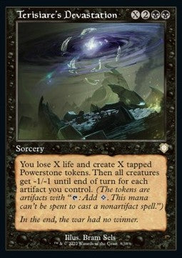 Terisiare's Devastation⁣ - Commander: The Brothers' War⁣ (Rare)⁣ [9]