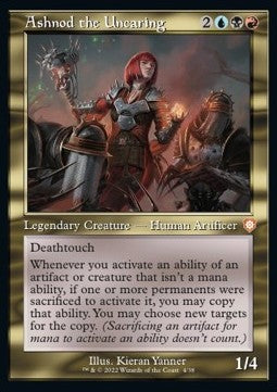 Ashnod the Uncaring⁣ - Commander: The Brothers' War⁣ (Mythic)⁣ [4]