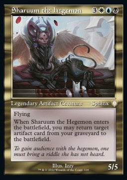 Sharuum the Hegemon⁣ - Commander: The Brothers' War⁣ (Rare)⁣ [128]