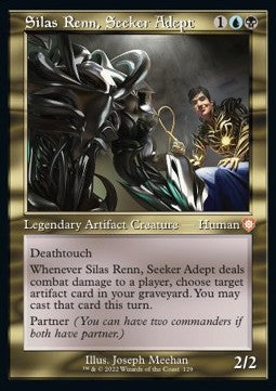 Silas Renn, Seeker Adept⁣ - Commander: The Brothers' War⁣ (Mythic)⁣ [129]