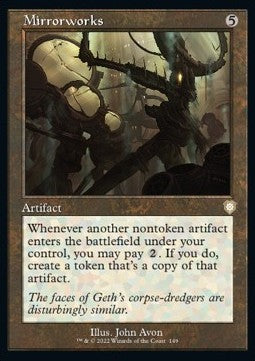 Mirrorworks⁣ - Commander: The Brothers' War⁣ (Rare)⁣ [149]