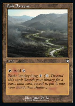 Ash Barrens⁣ - Commander: The Brothers' War⁣ (Common)⁣ [174]