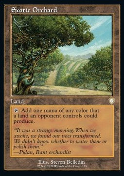 Exotic Orchard⁣ - Commander: The Brothers' War⁣ (Rare)⁣ [185]