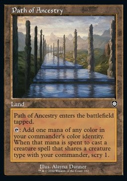 Path of Ancestry⁣ - Commander: The Brothers' War⁣ (Common)⁣ [192]