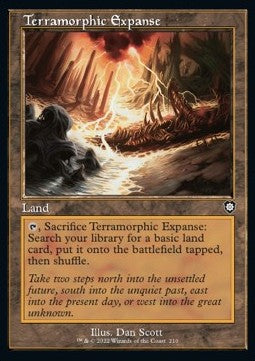 Terramorphic Expanse⁣ - Commander: The Brothers' War⁣ (Common)⁣ [210]