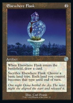 Elsewhere Flask (V.1)⁣ - Retro Frame Artifacts⁣ (Uncommon)⁣ [15]