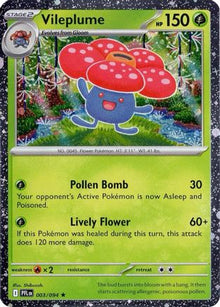 Vileplume (Cosmos Holo) 003  - Holofoil Miscellaneous Cards & Products - Rare