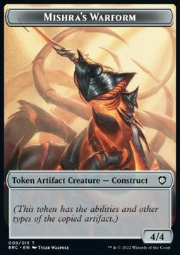 Mishra's Warform Token (A 4/4) // Inkling Token (WB 2/1)⁣ - Commander: The Brothers' War: Extras⁣ (Token)⁣ [T 9/7]
