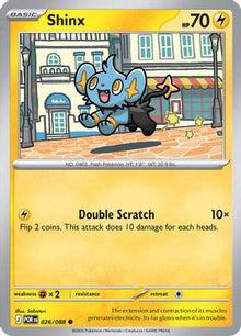 Shinx 026  - Reverse Holofoil ME03 Perfect Order - Common