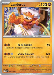 Landorus 041/088  Deck Exclusives - Rare