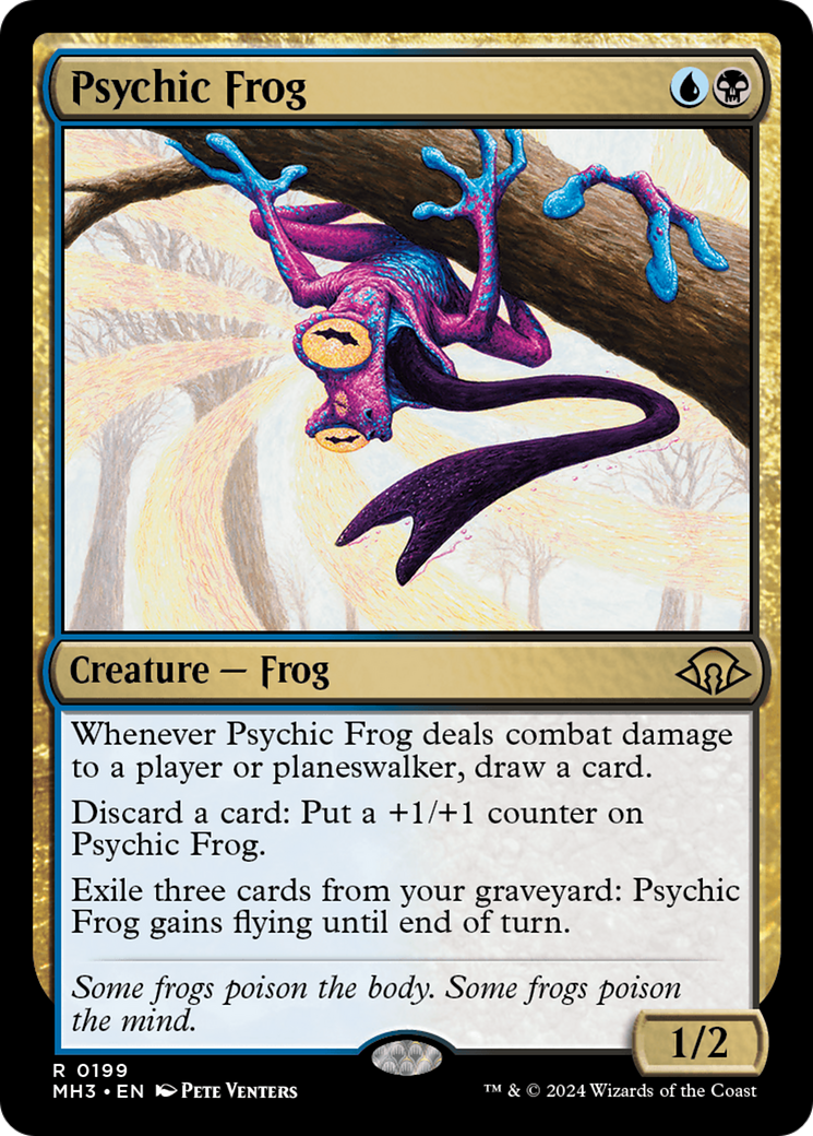 Psychic Frog⁣ - Modern Horizons 3⁣ (Rare)⁣ [199]