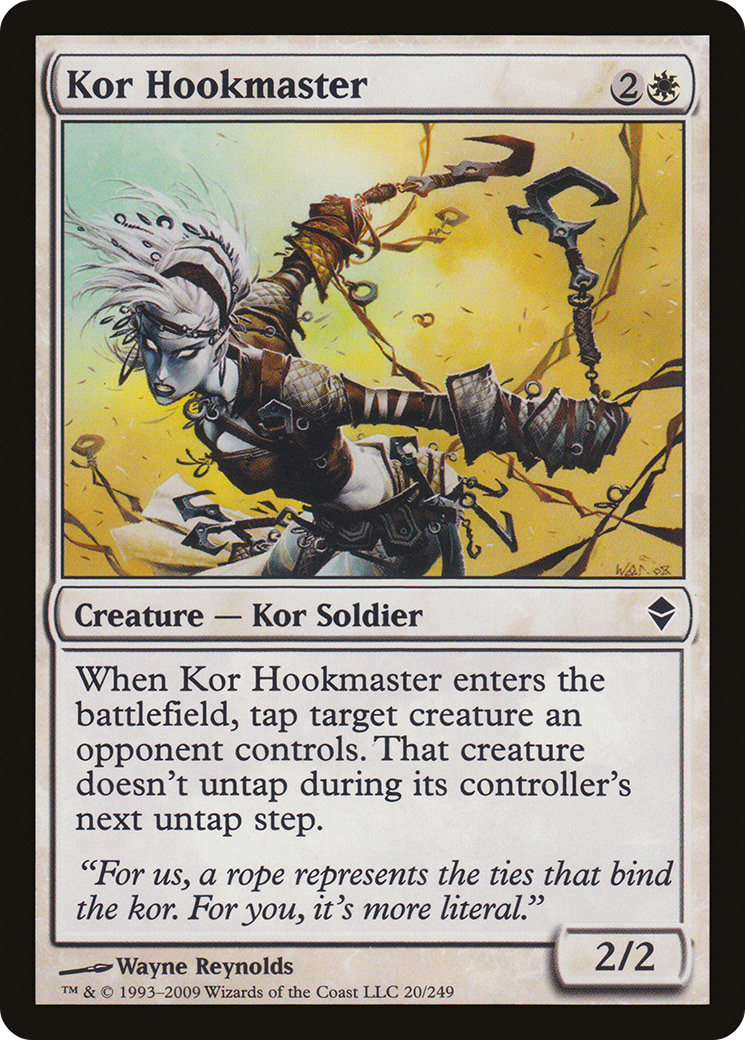 Kor Hookmaster (ZEN-020) - Zendikar