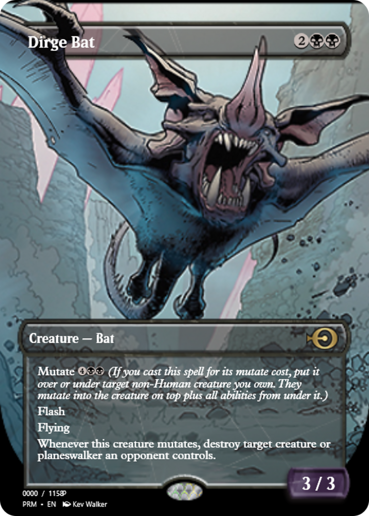 Dirge Bat (PRM-80997) - Magic Online Promos Foil