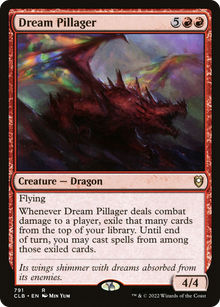 Dream Pillager⁣ - Commander Legends: Battle for Baldur's Gate: Extras⁣ (Rare)⁣ [791]