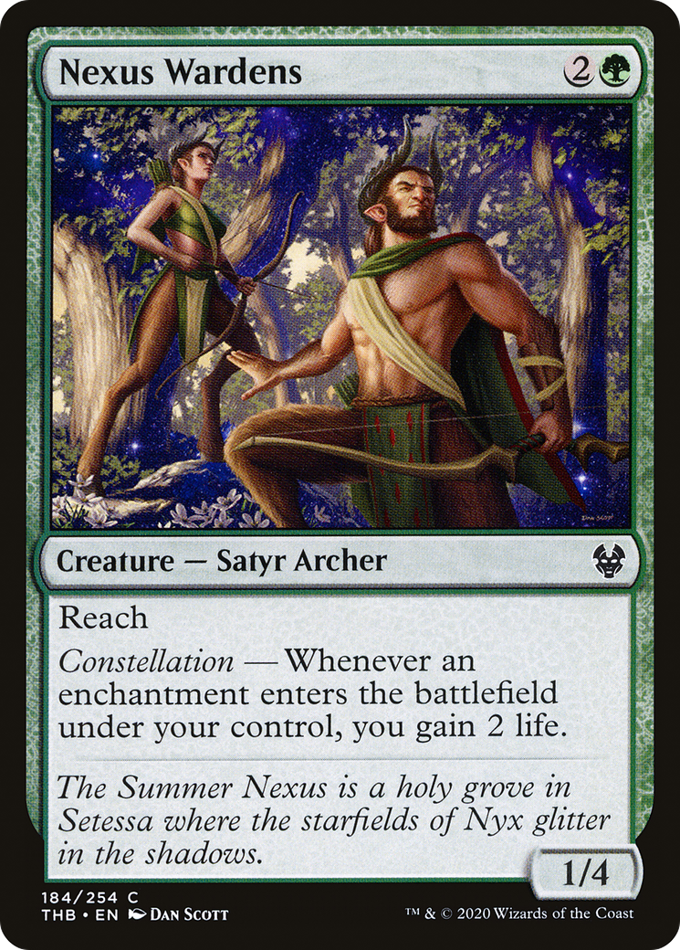 Nexus Wardens⁣ - Theros Beyond Death⁣ (Common)⁣ [184]