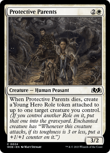 Protective Parents (WOE-024) - Wilds of Eldraine Foil