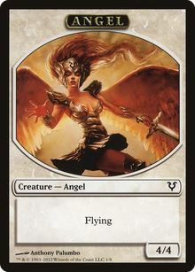 Angel Token (AVR-001) - Avacyn Restored Tokens