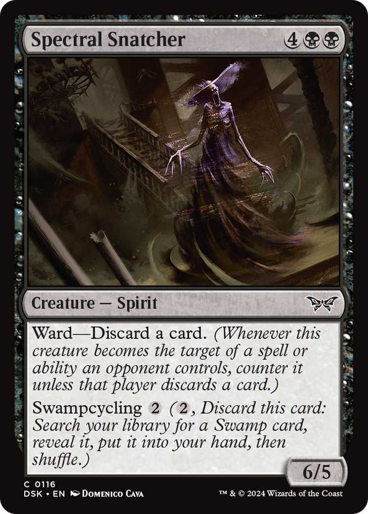 Spectral Snatcher⁣ - Duskmourn: House of Horror⁣ (Common)⁣ [116]