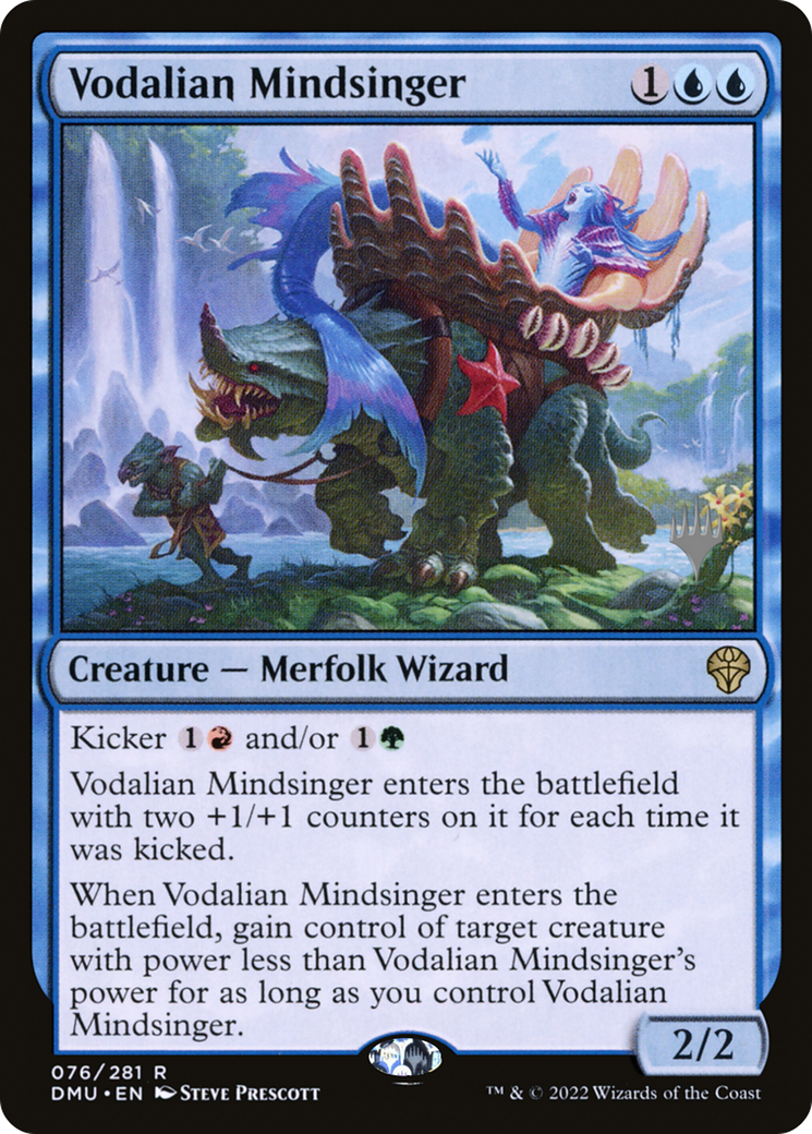 Vodalian Mindsinger (PPDMU-76P) - Dominaria United Promos