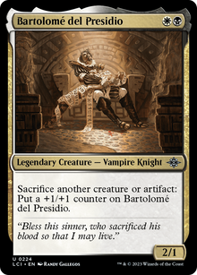 Bartolomé del Presidio⁣ - The Lost Caverns of Ixalan⁣ (Uncommon)⁣ [224]