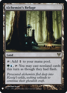 Alchemist's Refuge (LIST-AVR-225) - The List Foil