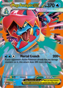 Mega Feraligatr ex 036  - Holofoil Jumbo Cards - Promo