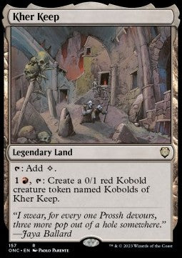Kher Keep⁣ - Commander: Phyrexia: All Will Be One⁣ (Rare)⁣ [157]