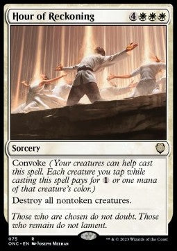 Hour of Reckoning⁣ - Commander: Phyrexia: All Will Be One⁣ (Rare)⁣ [75]