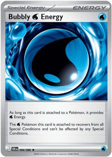 Bubbly Water Energy 084  - Reverse Holofoil ME04 Chaos Rising - Rare