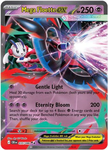 Mega Floette ex 035/086  - Holofoil ME04 Chaos Rising - Double Rare
