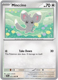 Minccino 072  ME04 Chaos Rising - Common