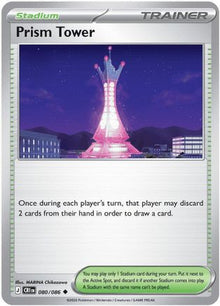Prism Tower 080/086  - Reverse Holofoil ME04 Chaos Rising - Uncommon