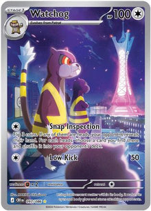 Watchog 097/086  - Holofoil ME04 Chaos Rising - Illustration Rare