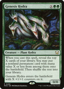 Genesis Hydra⁣ - Commander: March of the Machine⁣ (Rare)⁣ [298]