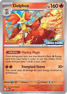 Delphox 074  - Holofoil ME Mega Evolution Promo - Promo