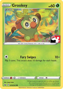 Grookey (Library Exclusive) 011  - Reverse Holofoil Miscellaneous Cards & Products - Common