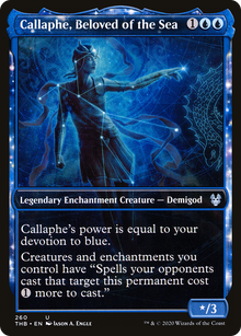 Callaphe, Beloved of the Sea⁣ - Theros Beyond Death: Extras⁣ (Uncommon)⁣ [260]