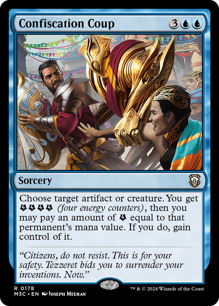 Confiscation Coup⁣ - Commander: Modern Horizons 3⁣ (Rare)⁣ [178]