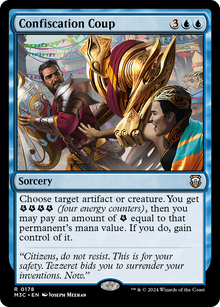 Confiscation Coup⁣ - Commander: Modern Horizons 3⁣ (Rare)⁣ [178]
