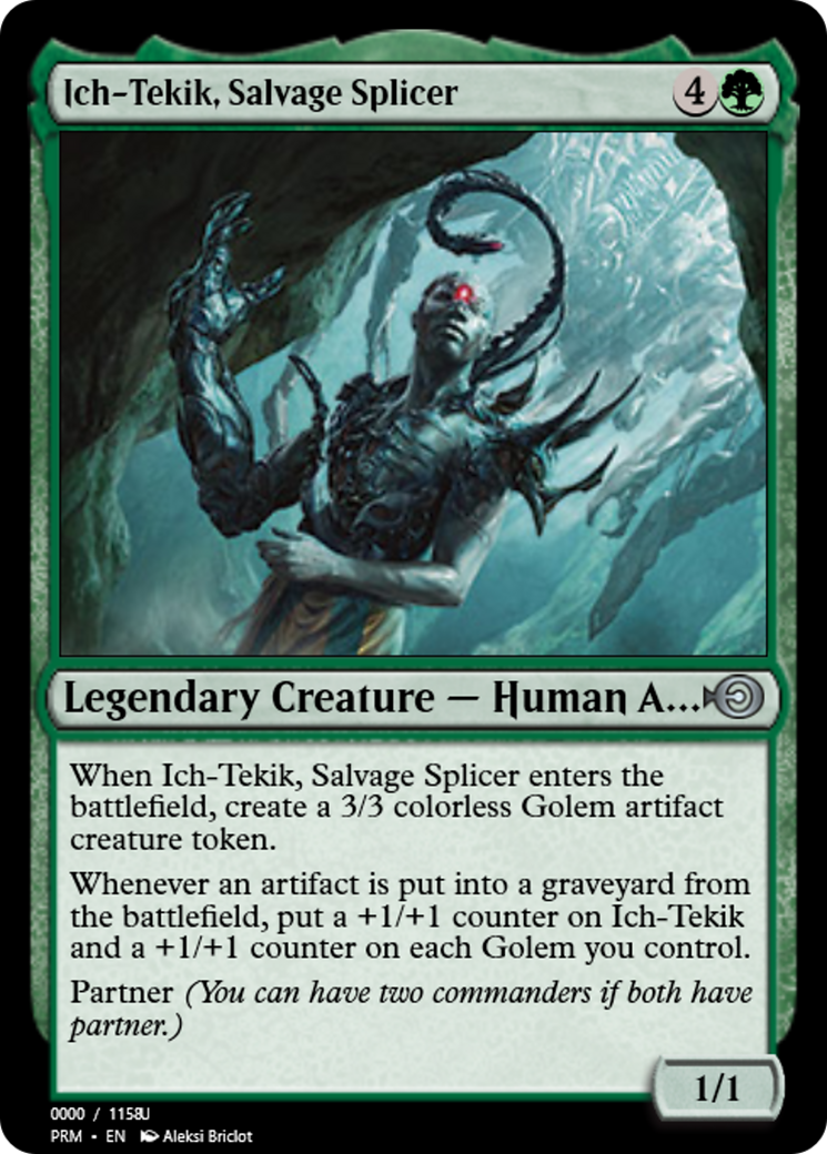 Ich-Tekik, Salvage Splicer (PRM-86346) - Magic Online Promos