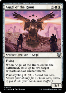 Angel of the Ruins⁣ - Commander: Outlaws of Thunder Junction⁣ (Uncommon)⁣ [78]