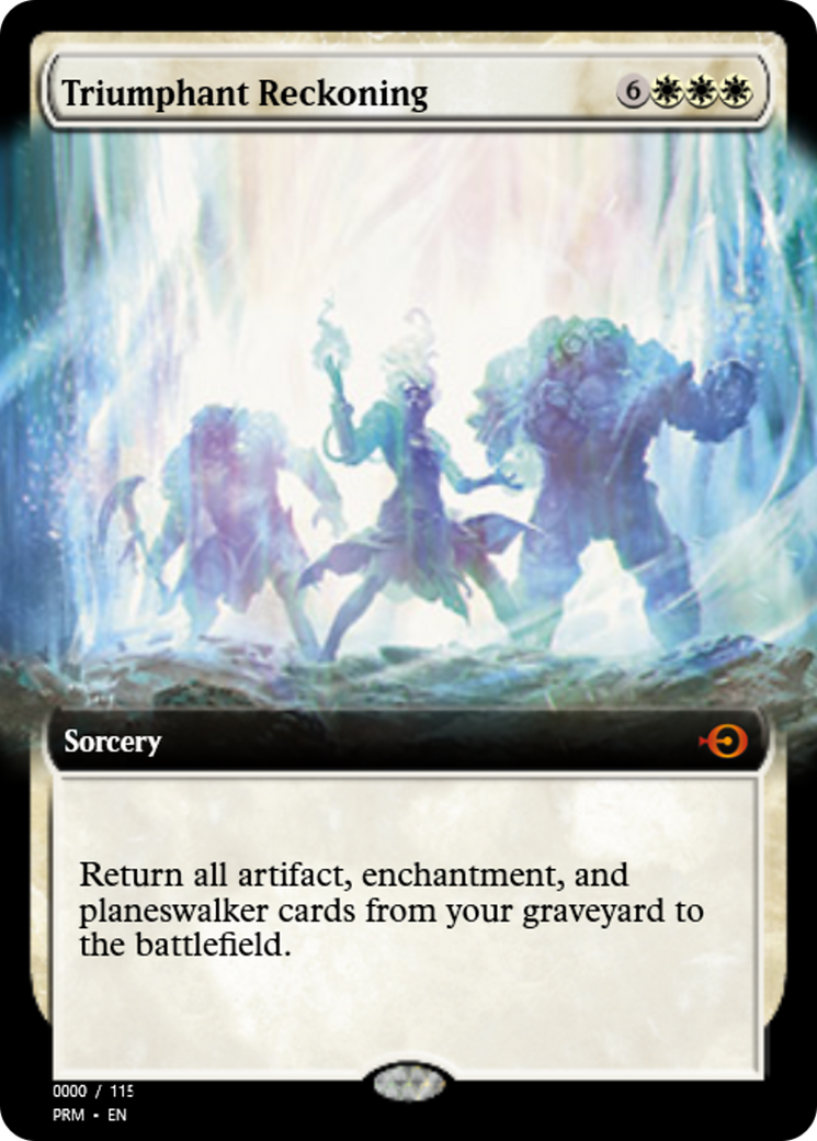 Triumphant Reckoning (PRM-86066) - Magic Online Promos Foil