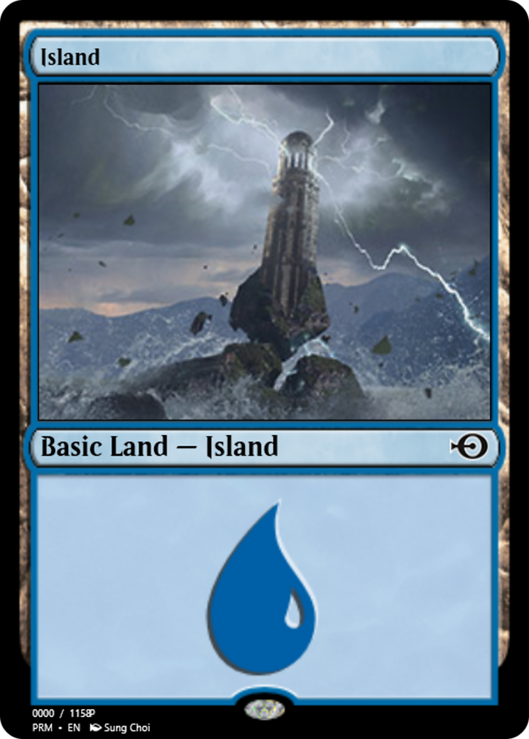 Island (PRM-81854) - Magic Online Promos Foil