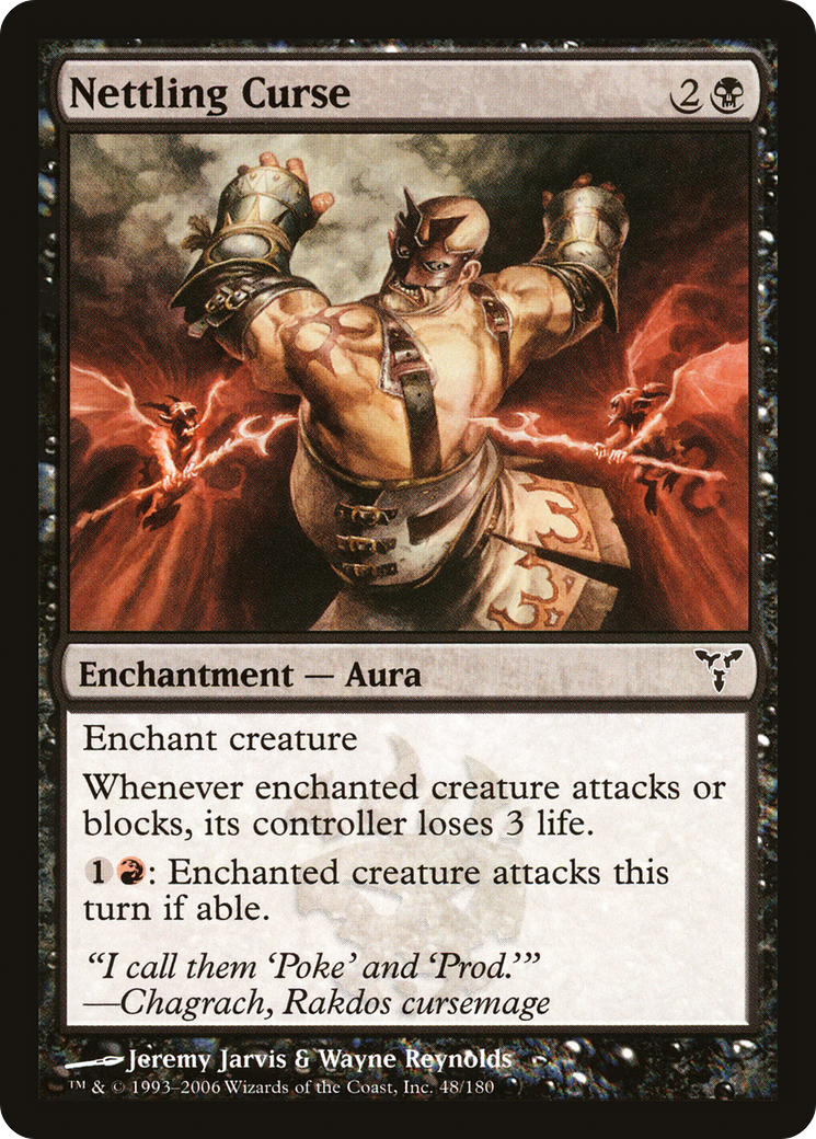 Nettling Curse (DIS-048) - Dissension Foil