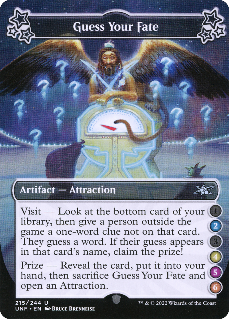 Guess Your Fate (2-4-5-6) (UNF-215C) - Unfinity