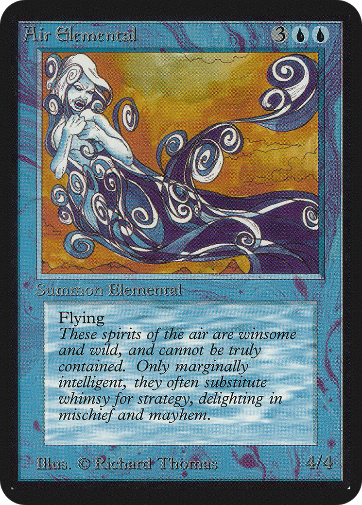Air Elemental (LEA-) - Limited Edition Alpha