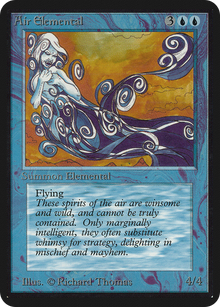 Air Elemental (LEA-) - Limited Edition Alpha