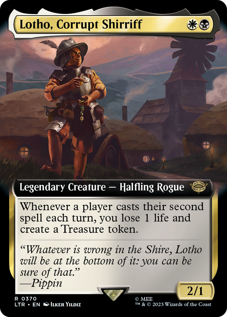 Lotho, Corrupt Shirriff⁣ - The Lord of the Rings: Tales of Middle-earth: Extras⁣ (Rare)⁣ [370]